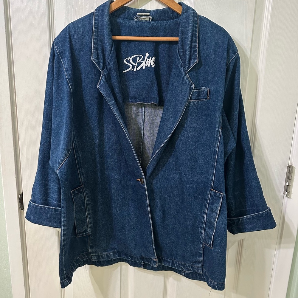 S. Blues Vintage Women's Denim Jacket